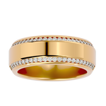 Laurent Mens Studded Ring