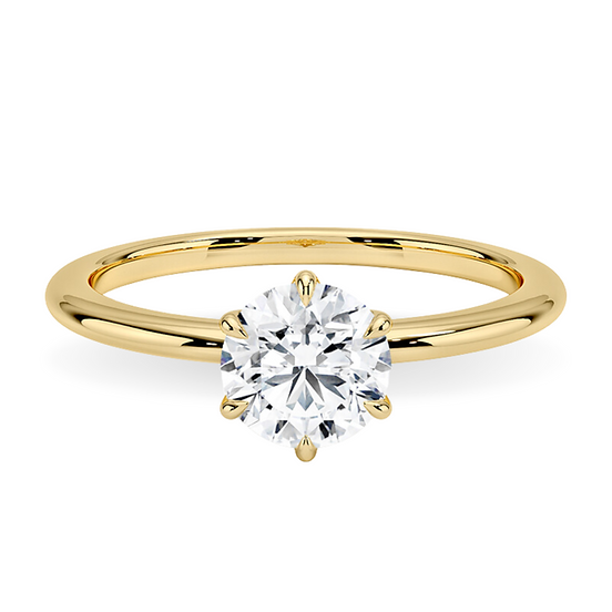 Orra Solitaire 6 Prong Ring
