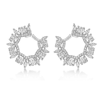 Mia Oval Front Hoops