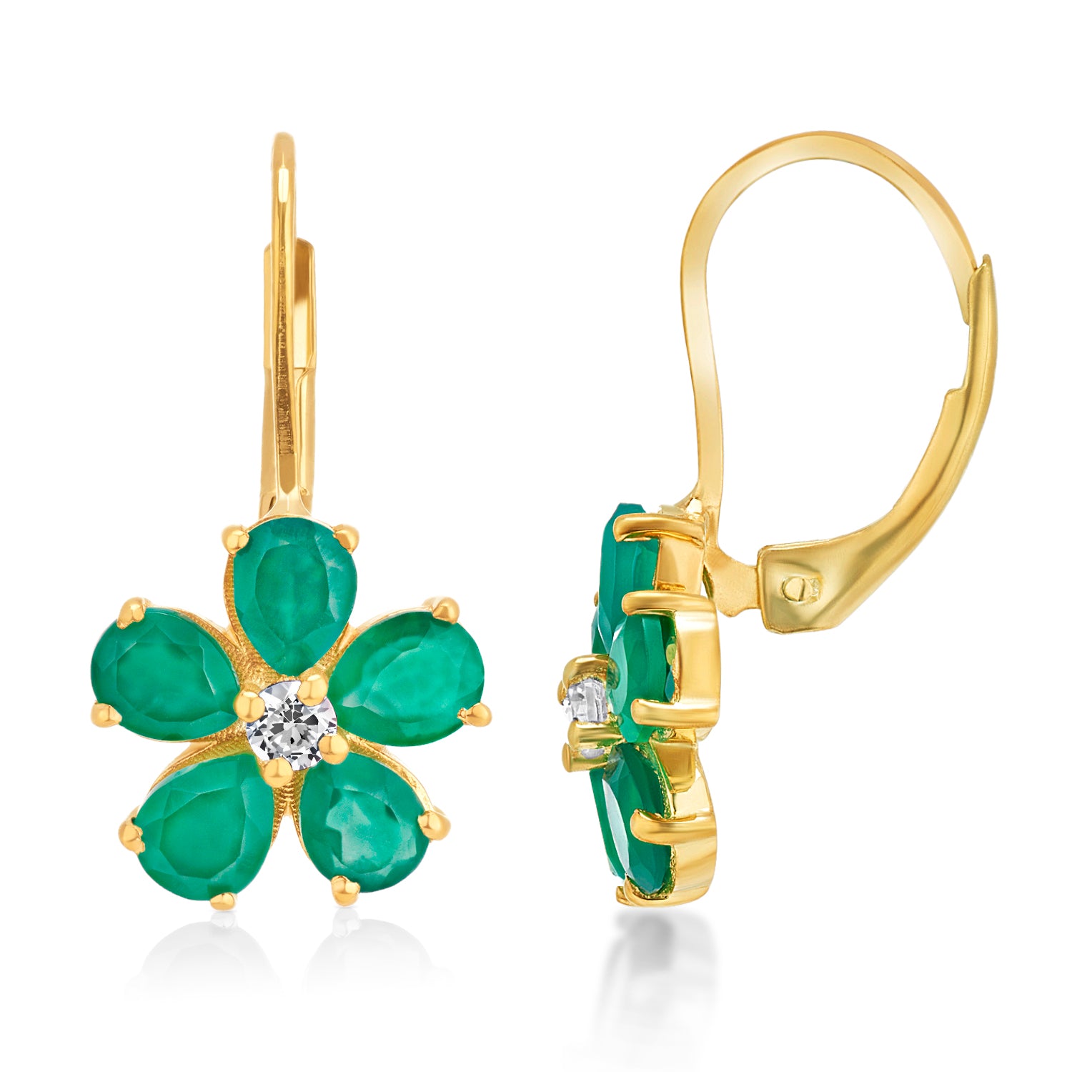 Amber Emerald Florets