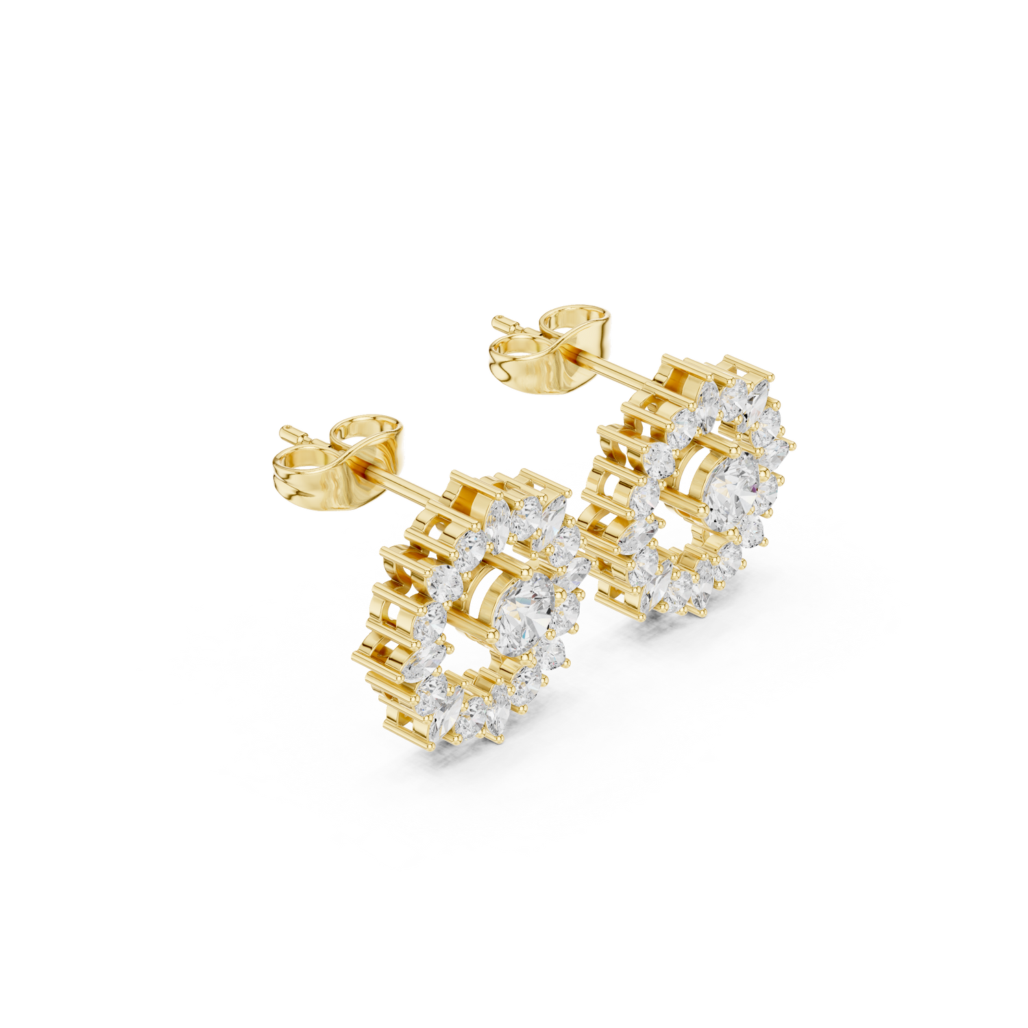 Leila Diamond Earring