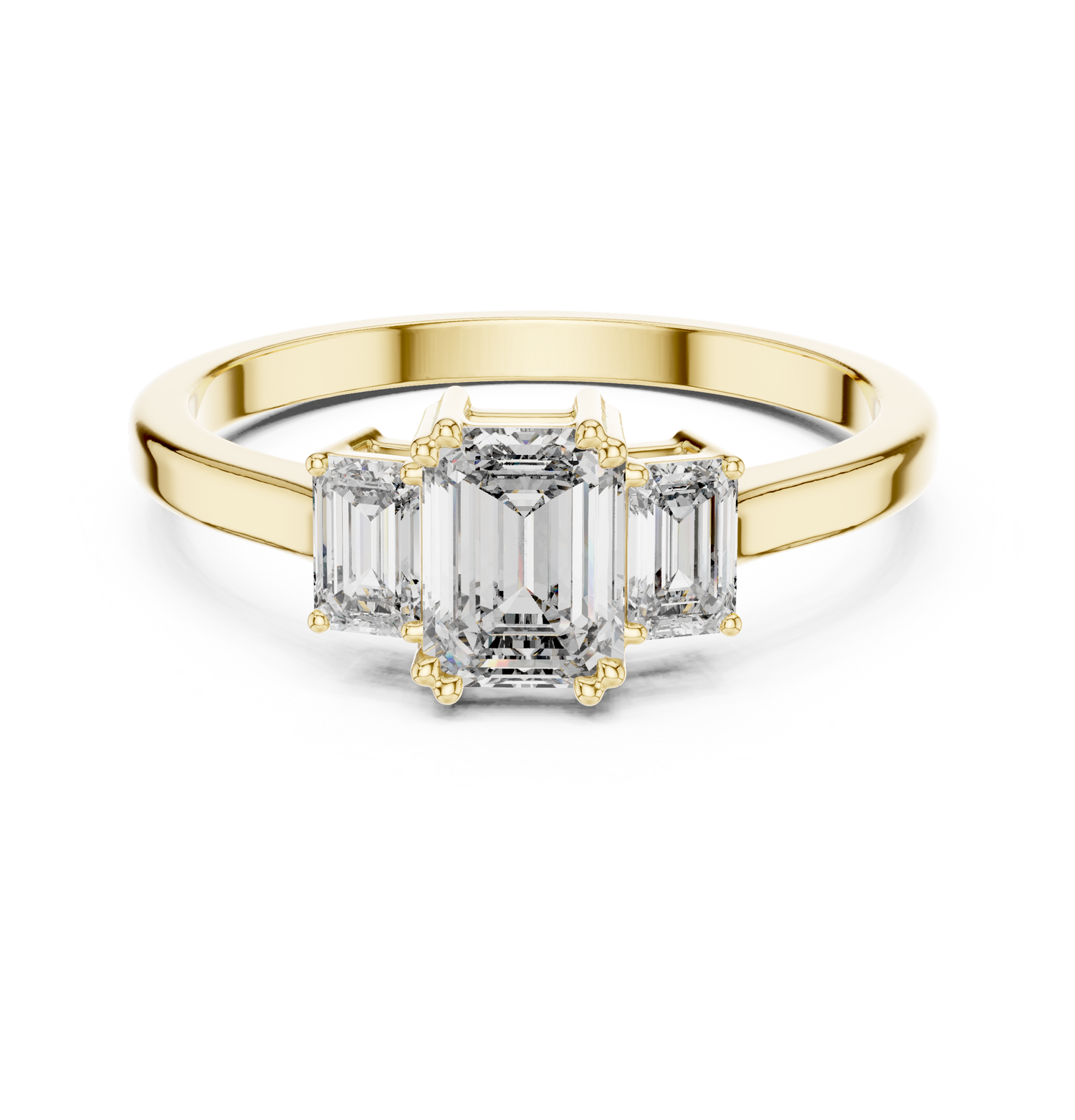 Alani Three Stone Ring