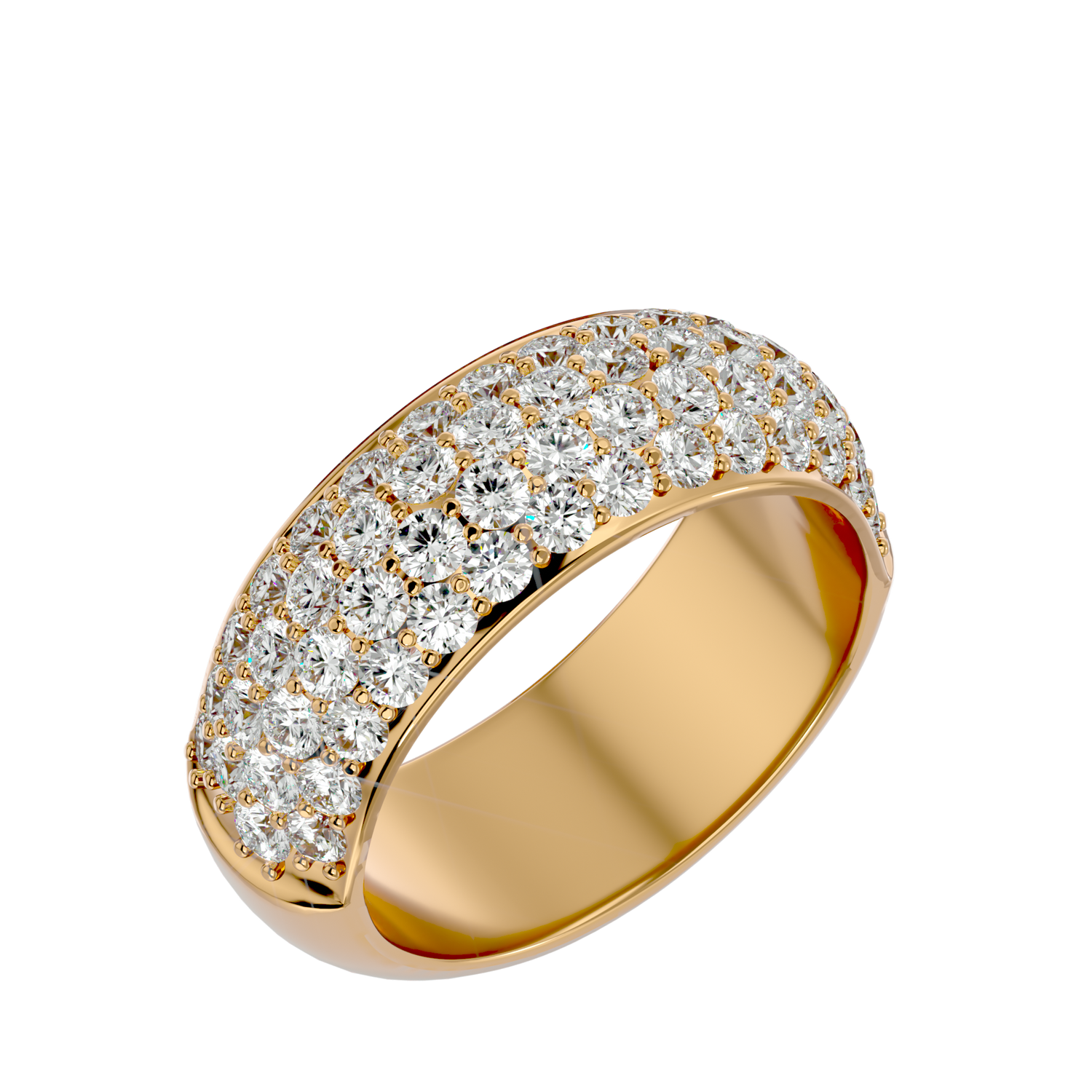 Khloe Diamond Wedding Bands