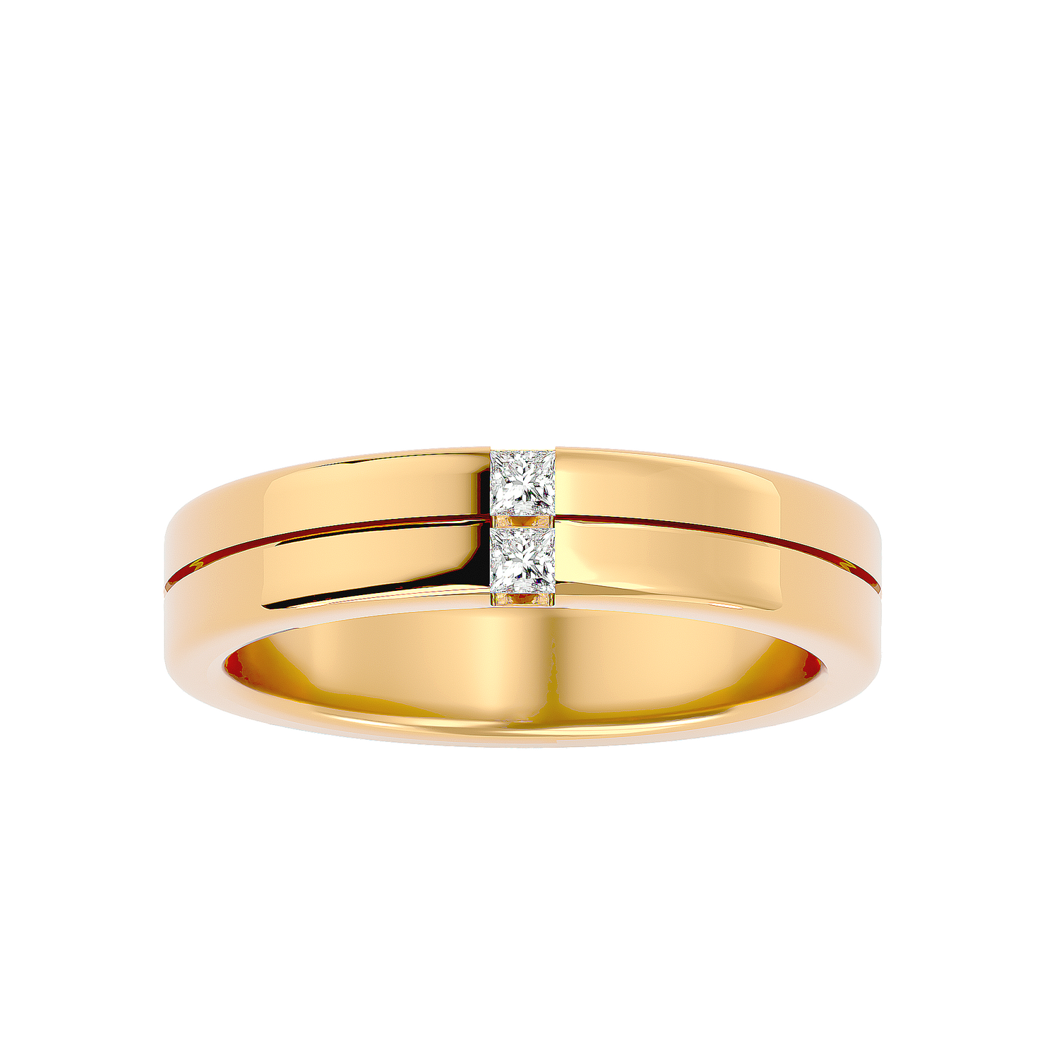 John  Mens Studded Ring