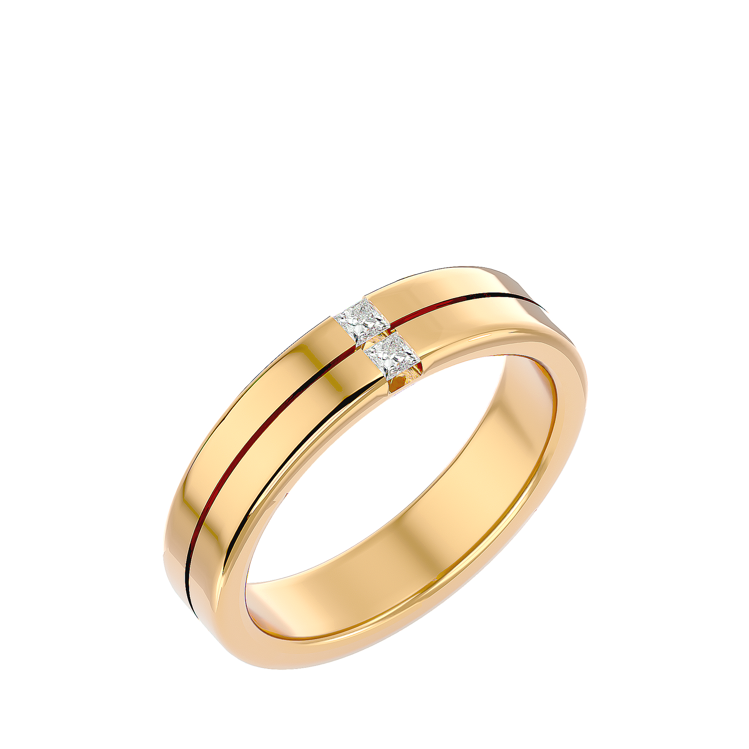 John  Mens Studded Ring