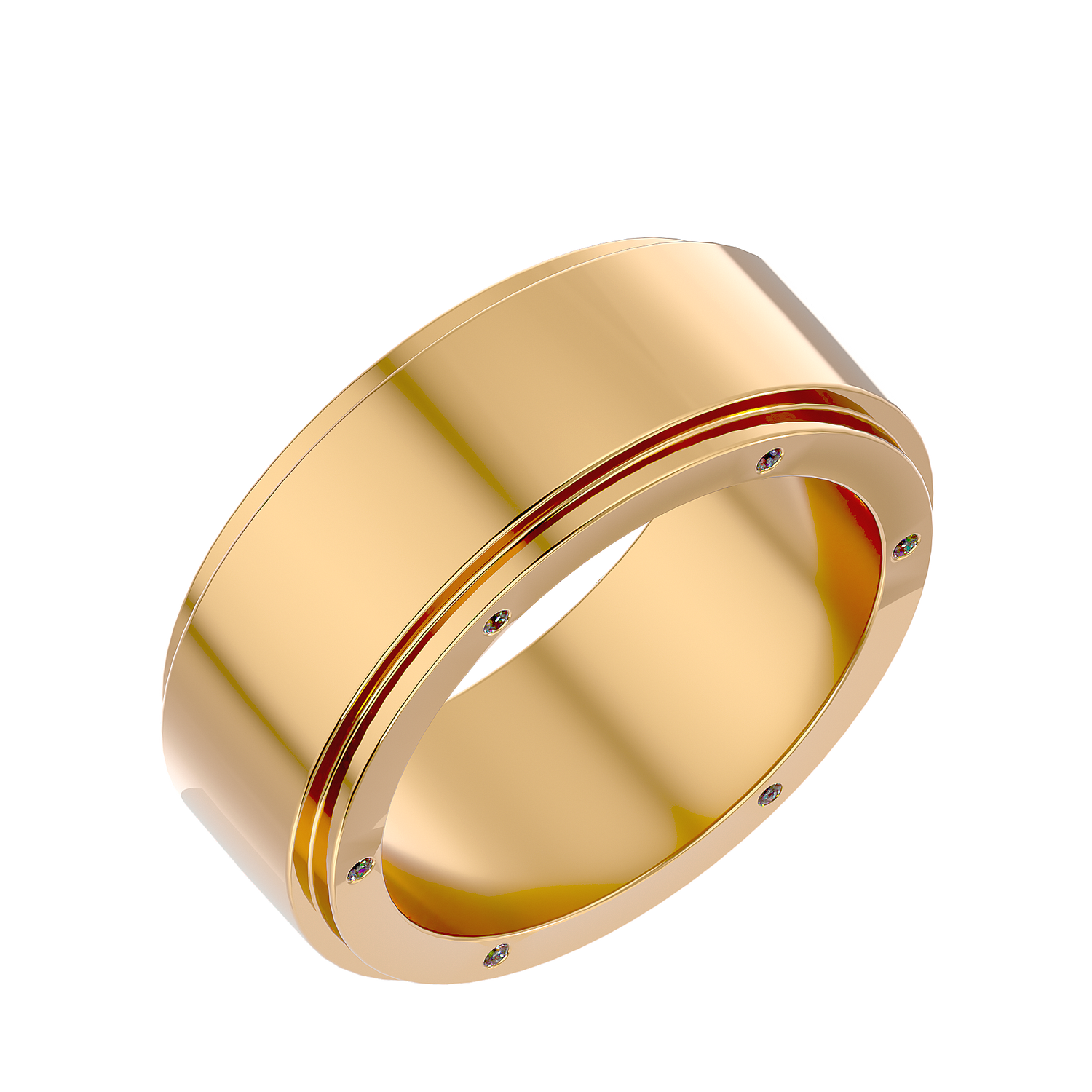 Hugo Diamond Mens Ring