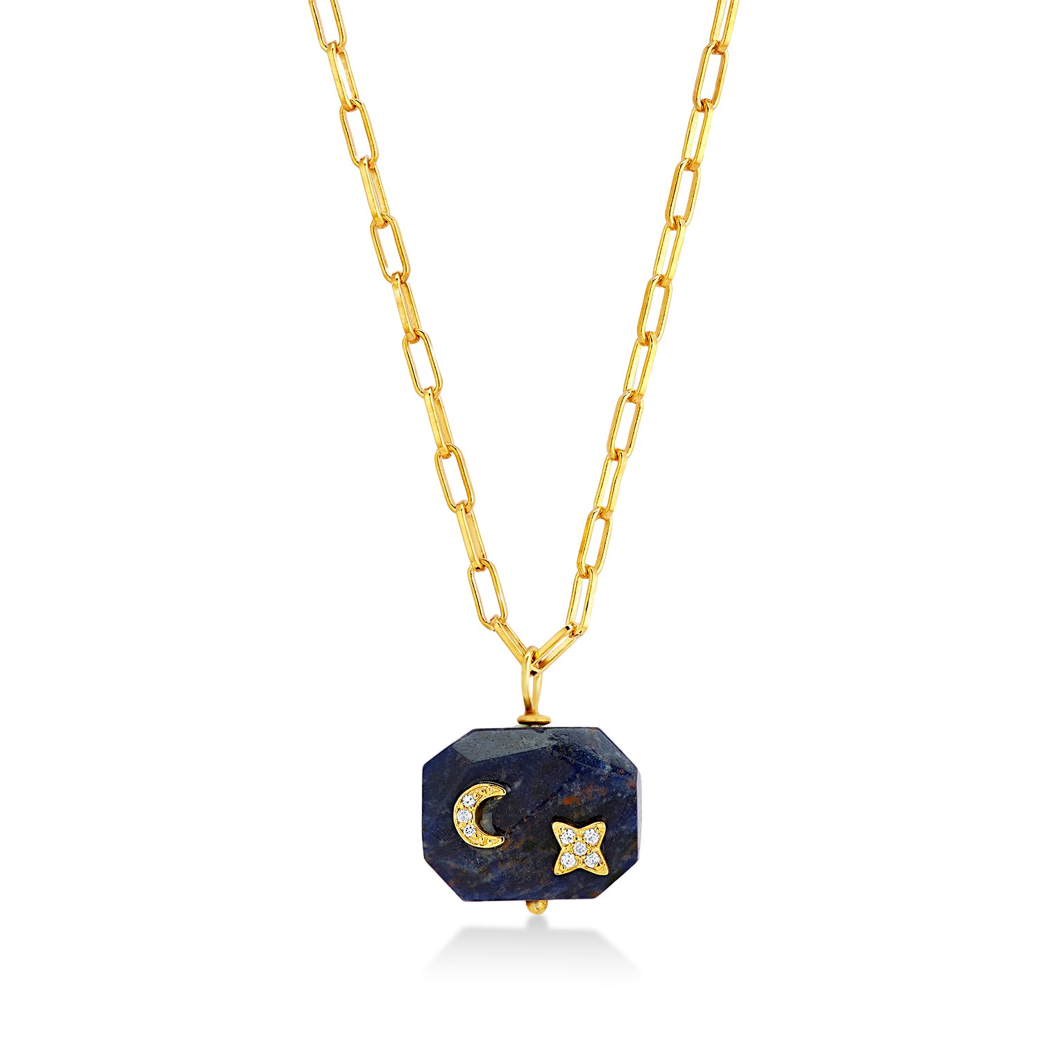 Estelle Lapiz Lazuli Pendant
