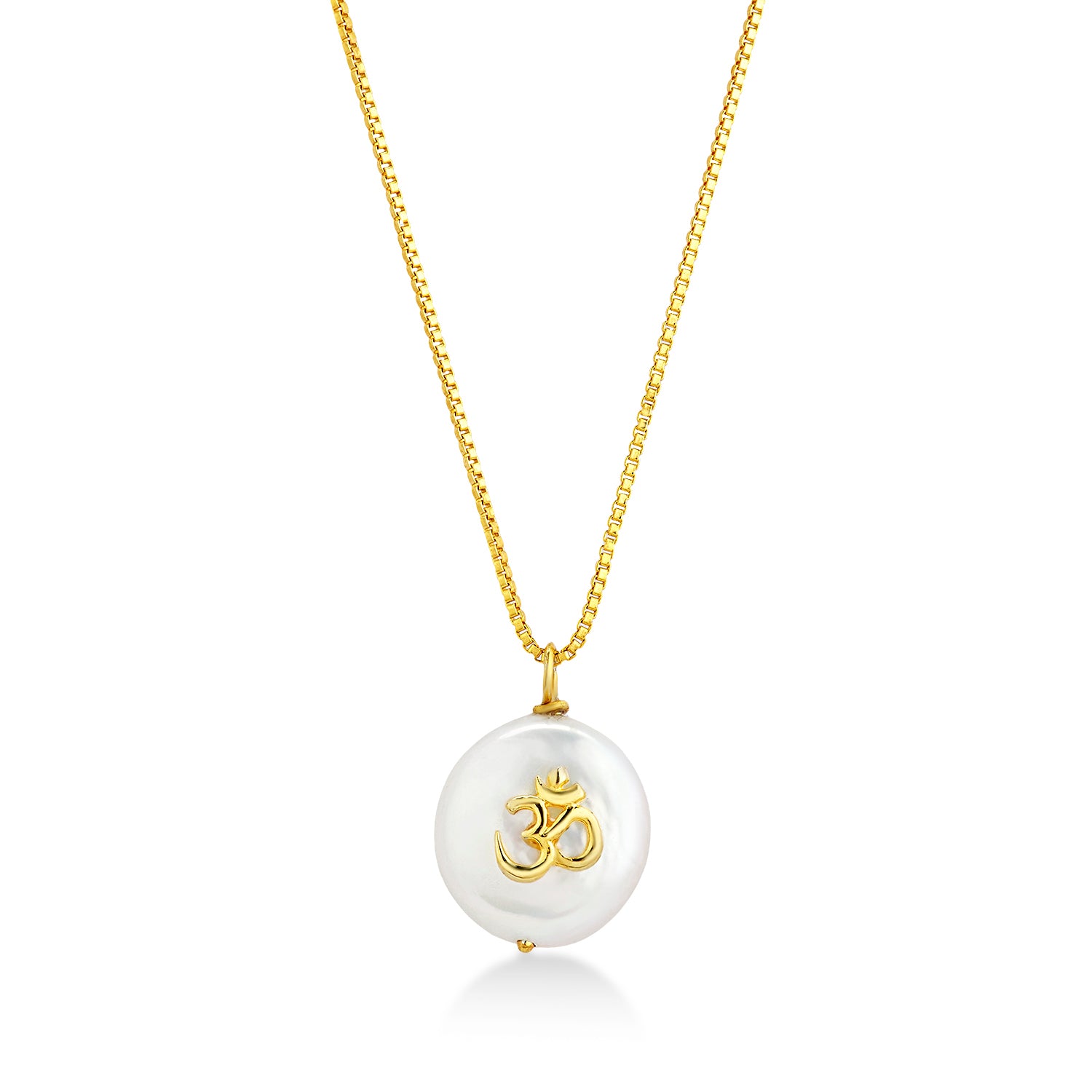 Om Pearl Pendant