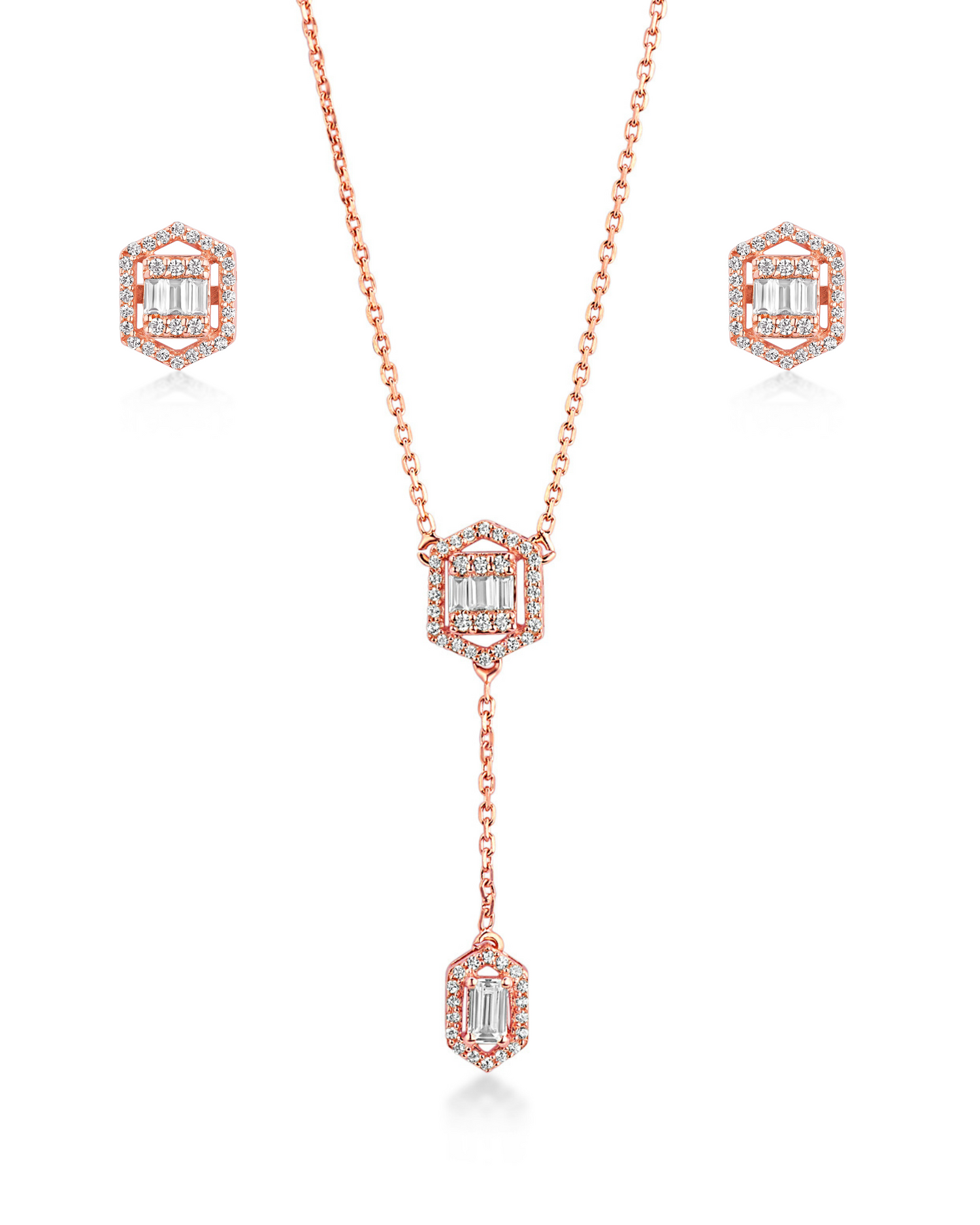 Heidi Dangling Pendant Set