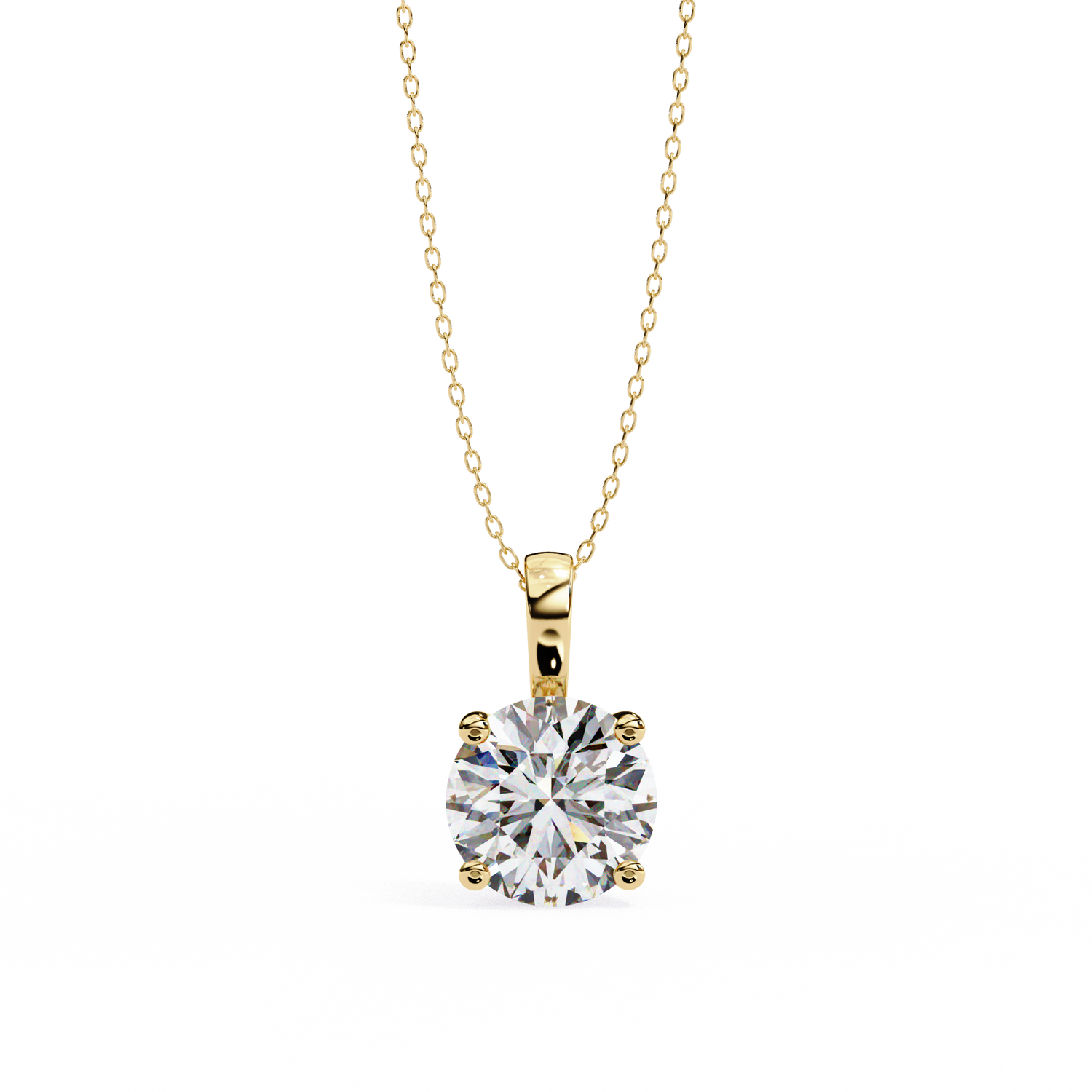 Adelaide Solitaire Pendant